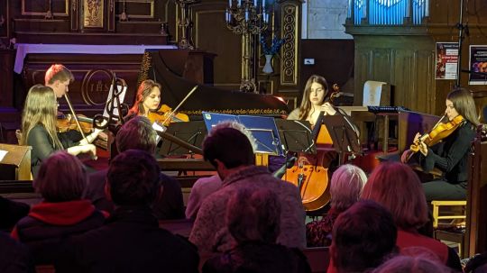 Le quatuor à cordes du lycée de Cracovie