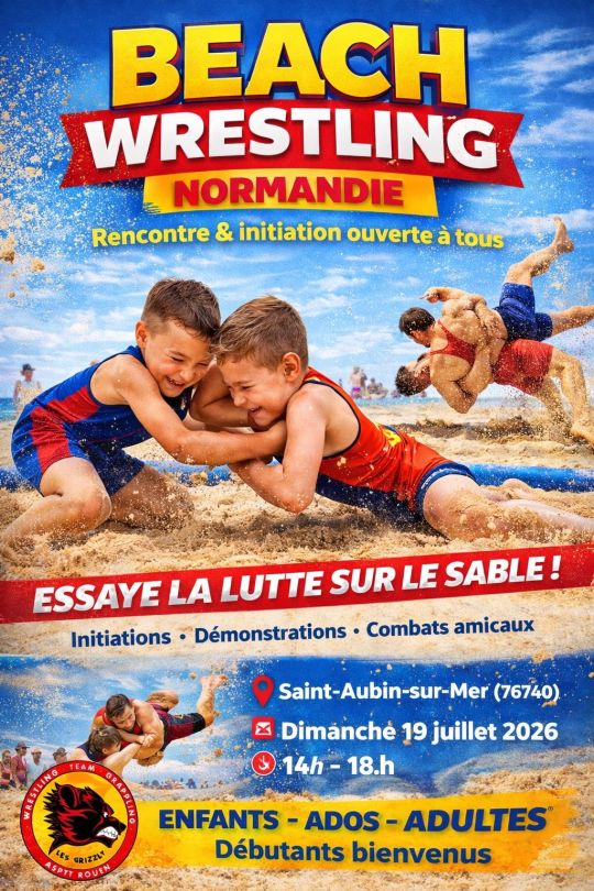  Beach Wrestling Normandie