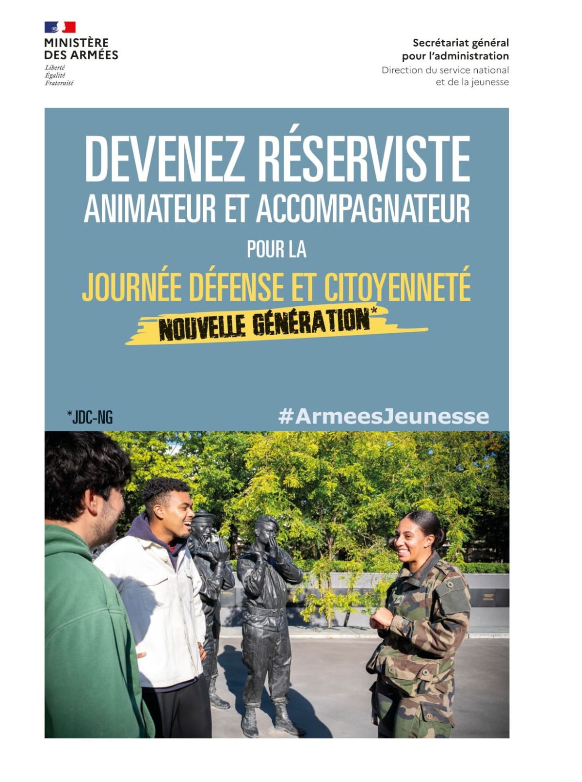 flyer réserviste